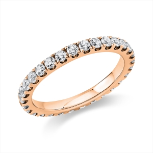 Infinity Memoire Ring  14kt Gelbgold mit 1,03ct Diamanten