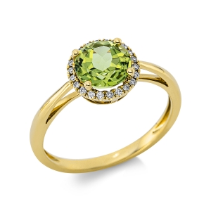 Ring 4er-Krappe 18 kt GG