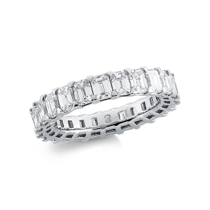 Infinity Memoire Ring  950PL Platin mit 5,93ct Diamanten
