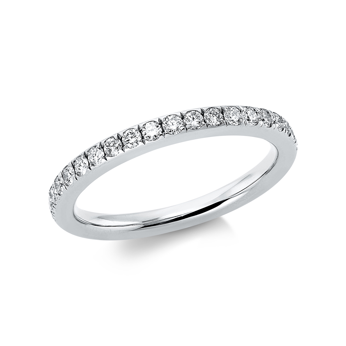 Infinity Memoire Ring  14kt Weißgold mit 0,69ct Diamanten