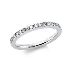 Infinity Memoire Ring  14kt Weißgold mit 0,69ct Diamanten