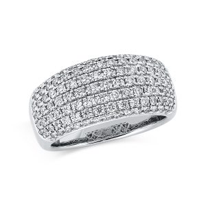 Pavé Ring  18kt Gelbgold mit 1,16ct Diamanten