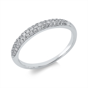 Pavé Ring  18kt Gelbgold mit 0,23ct Diamanten