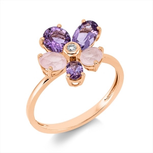 Ring 18 kt RG Blume