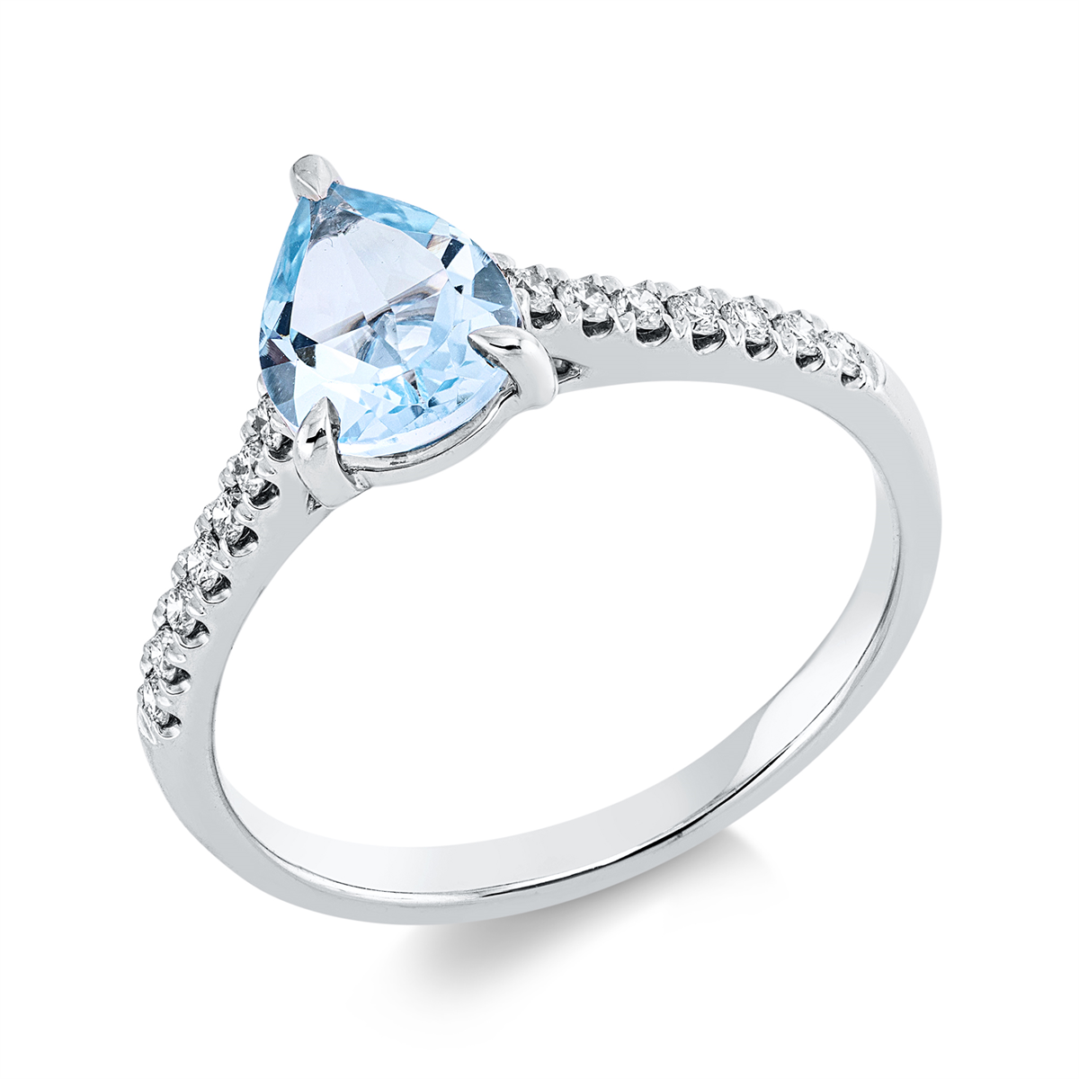 Ring 3er-Krappe 18 kt WG