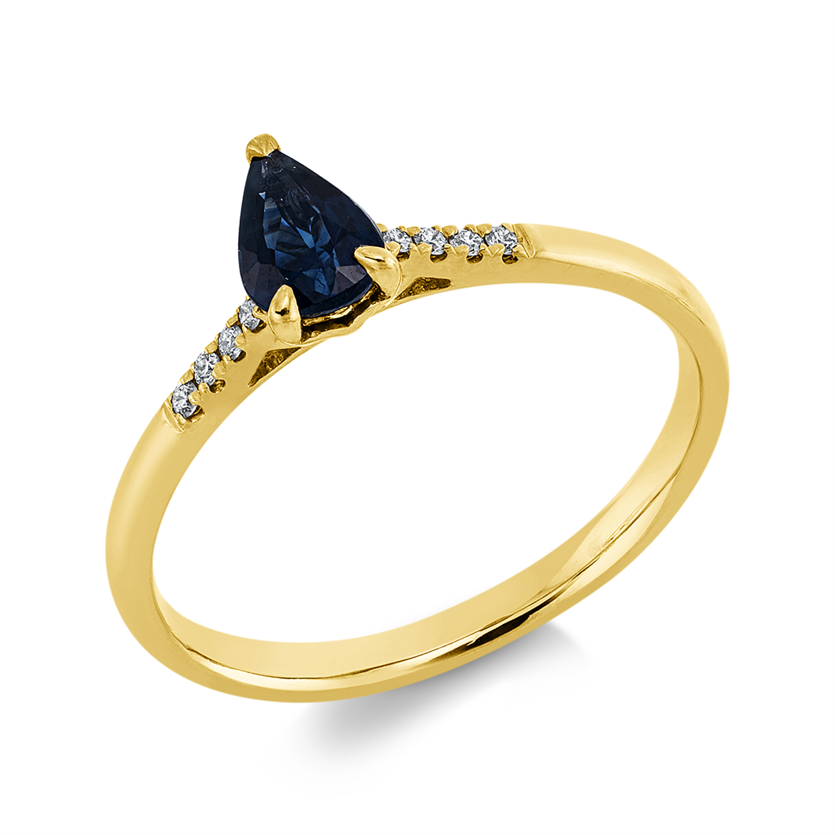 Ring 3er-Krappe 18 kt GG