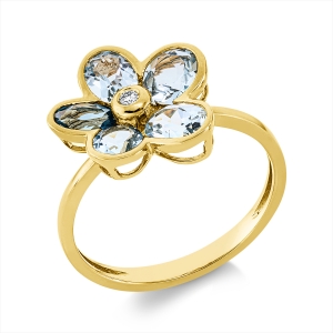 Ring 18 kt GG Blume