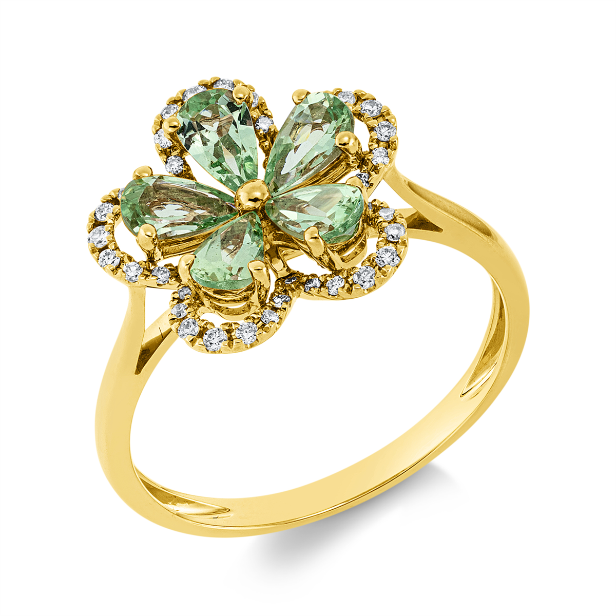 Ring 18 kt RG Blume