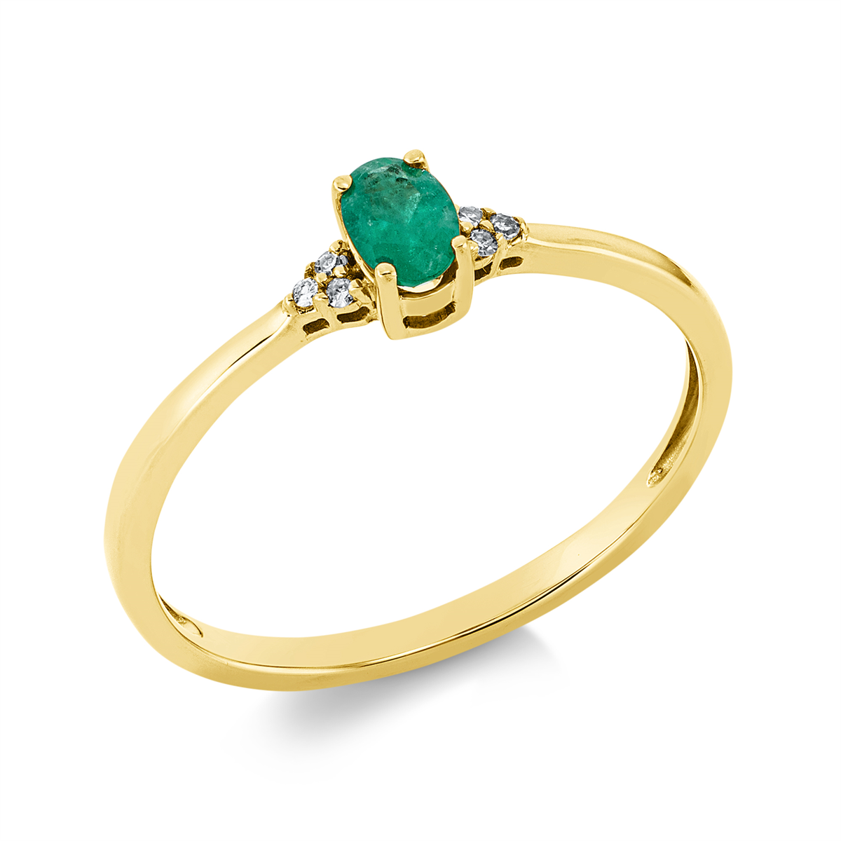 Ring 4er-Krappe 18 kt GG