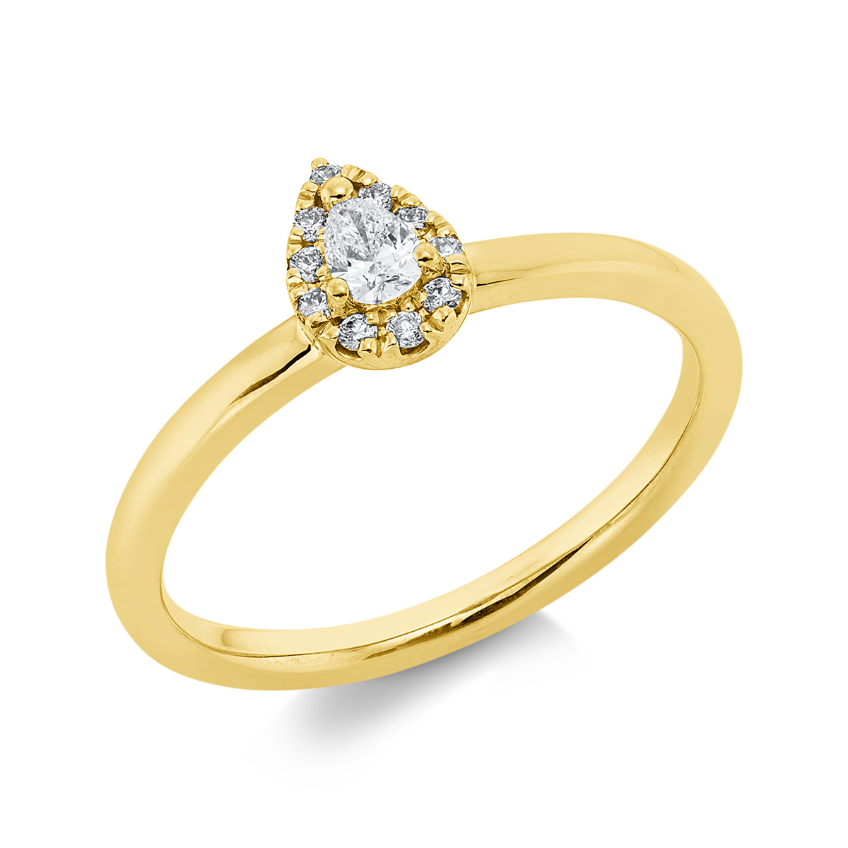 Ring 18 kt GG Tropfen