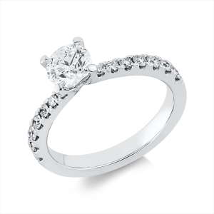 Ring 4er-Krappe 18 kt WG, GIA1523922779