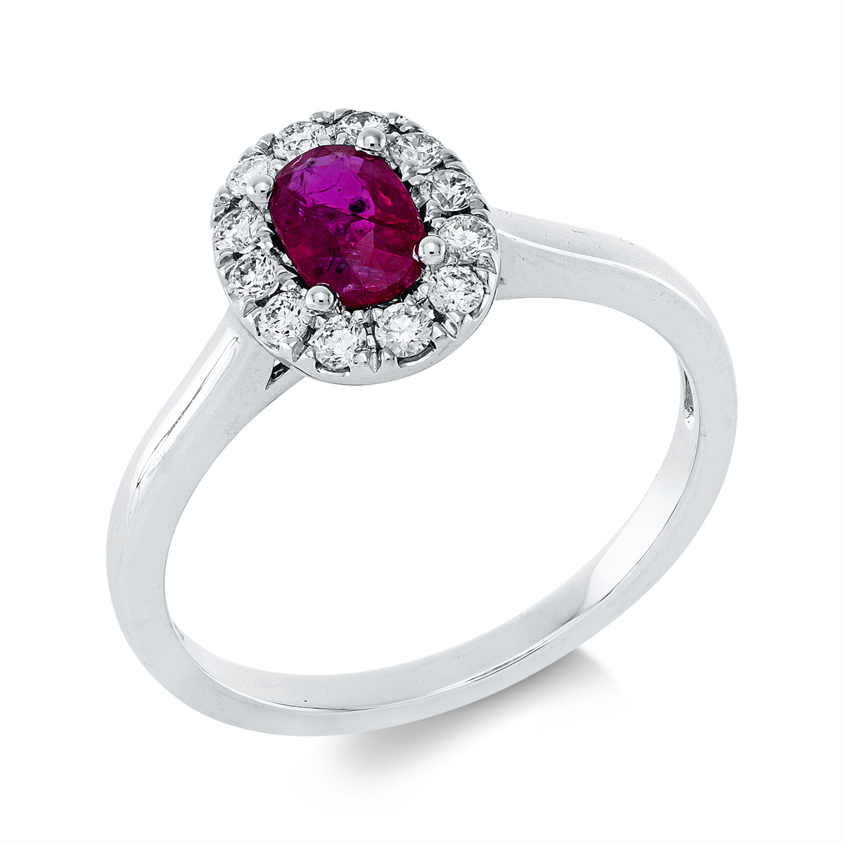 Ring 4er-Krappe 18 kt WG