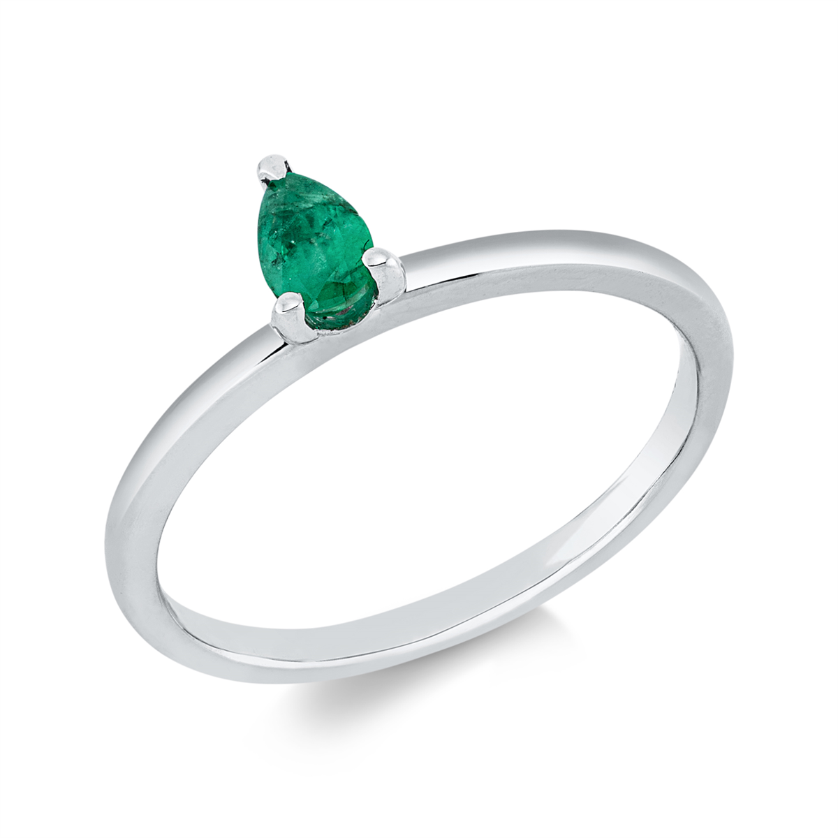 Ring 3er-Krappe 18 kt WG