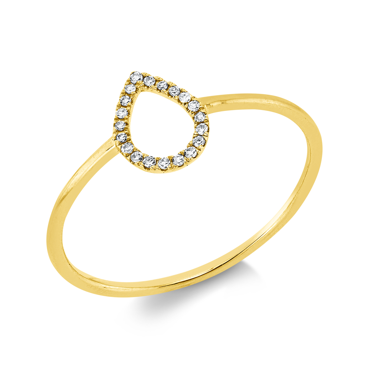 Ring 18 kt GG Tropfen