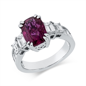 Ring 8er-Krappe 18 kt WG, GRS2015-040487