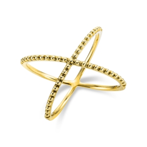 Ring  14kt Gelbgold mit 0,00ct Diamanten