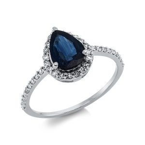 Ring 3er-Krappe 18 kt WG