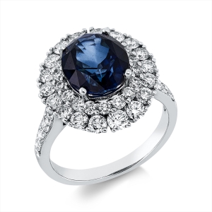 Ring 4er-Krappe 18 kt WG