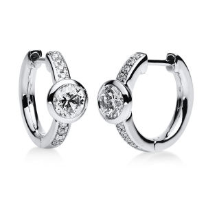 Creolen Zarge 14 kt WG