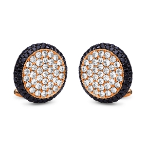 Ohrschmuck  18kt Rotgold mit 3,87ct Diamanten