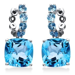 Ohrschmuck 4er-Krappe 18 kt WG