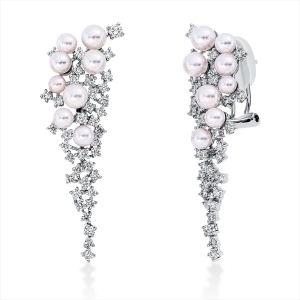 Ohrstecker  18kt Weißgold mit 1,13ct Diamanten