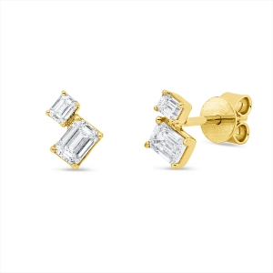 Ohrstecker  18kt Gelbgold mit 0,64ct Diamanten