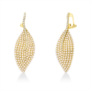 Ohrschmuck  18kt Gelbgold mit 0,38ct Diamanten