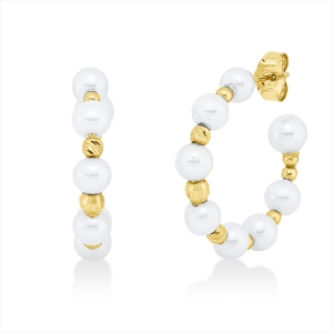 Ohrstecker  18kt Gelbgold mit 0,00ct Diamanten
