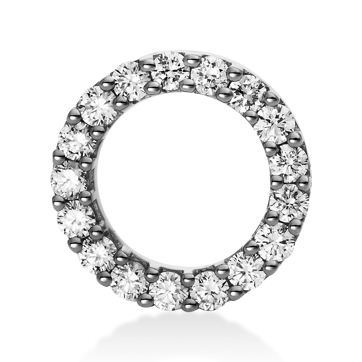 Anhänger 18 kt WG Kreis