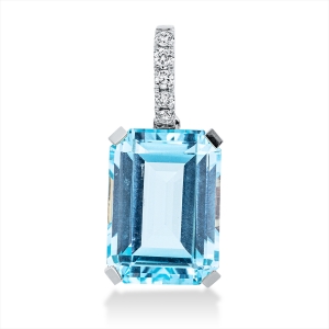 Anhänger 4er-Krappe 18 kt GG, mit Öse