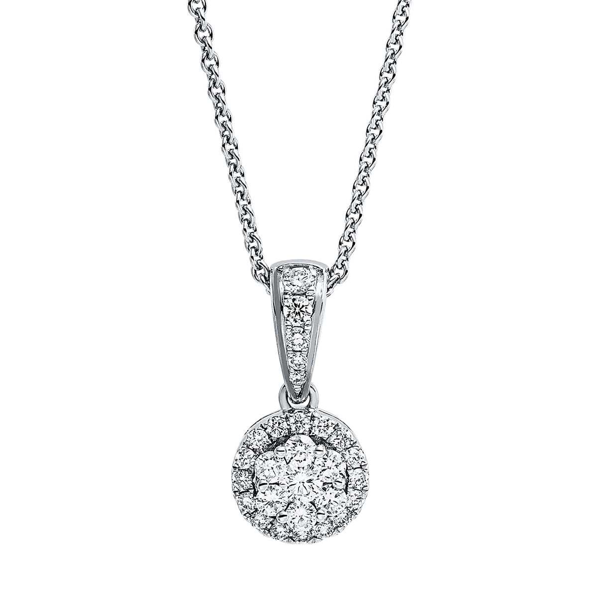 Anhänger 18 kt WG, mit Öse