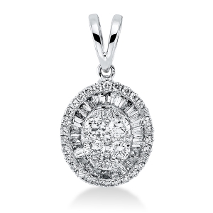 Anhänger 18 kt WG, mit ZÖ 40 cm