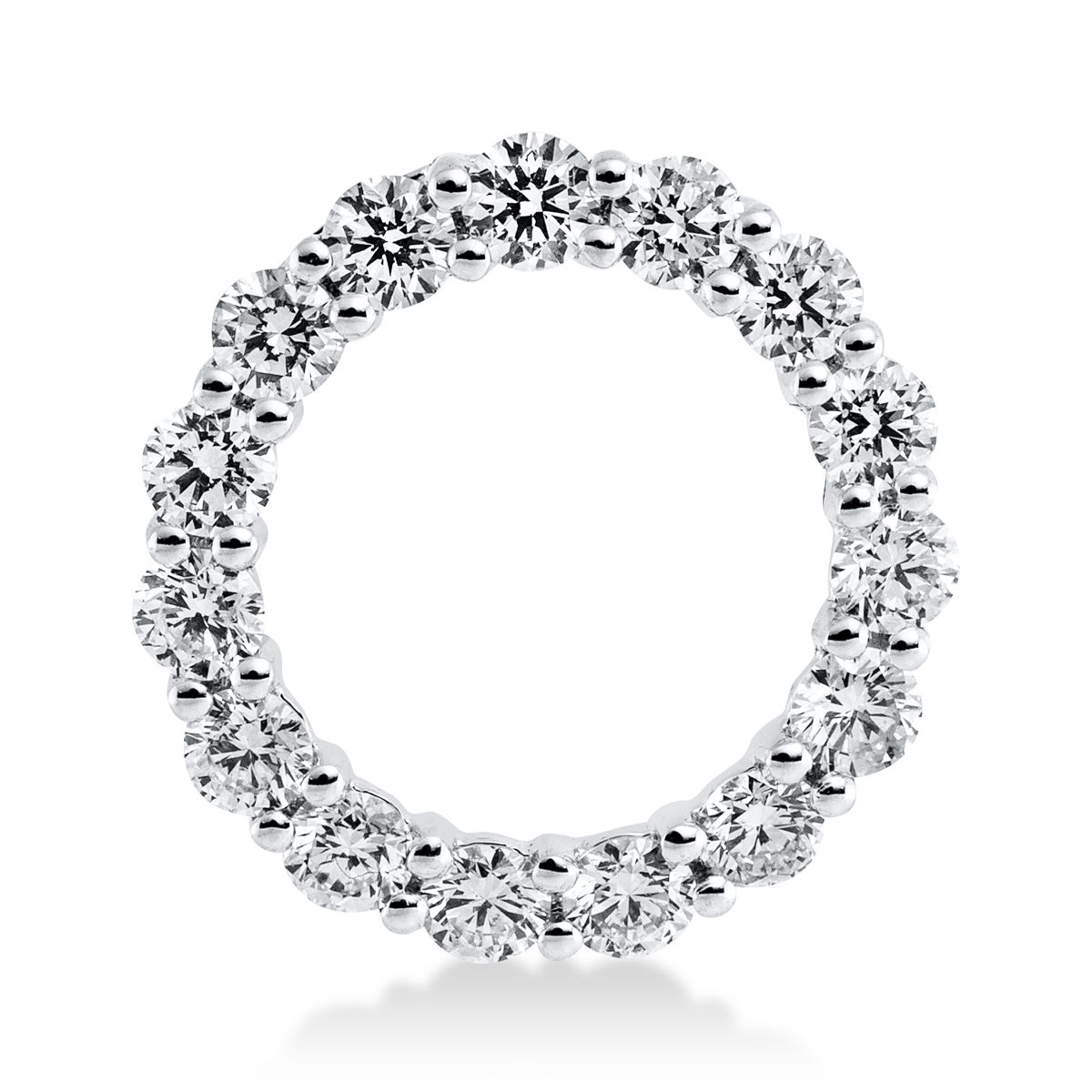 Anhänger 18 kt WG Kreis