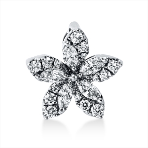 Anhänger 18 kt WG Blume