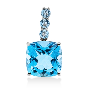 Anhänger 18 kt WG, mit Öse