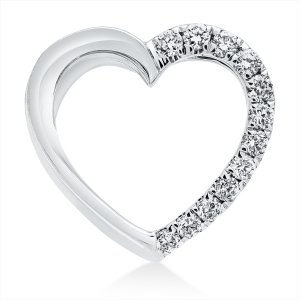 Anhänger 18 kt WG Herz