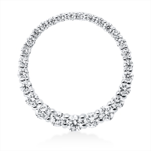 Anhänger 18 kt WG Kreis