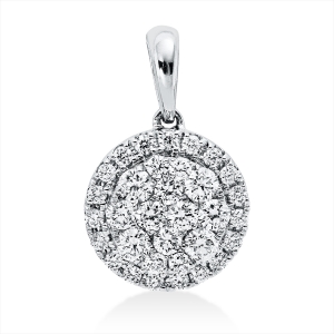 Anhänger 18 kt WG, mit Öse