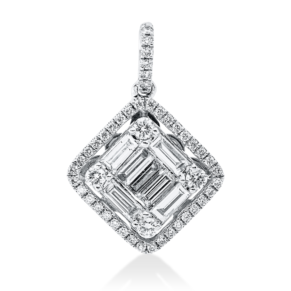 Anhänger 18 kt WG, mit Öse