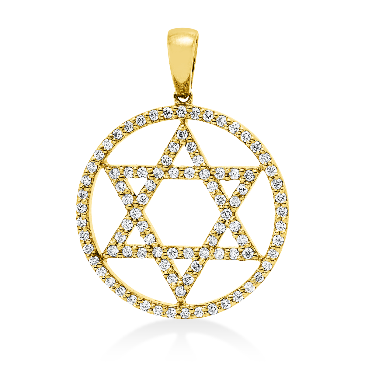 Anhänger 18 kt GG, mit Öse