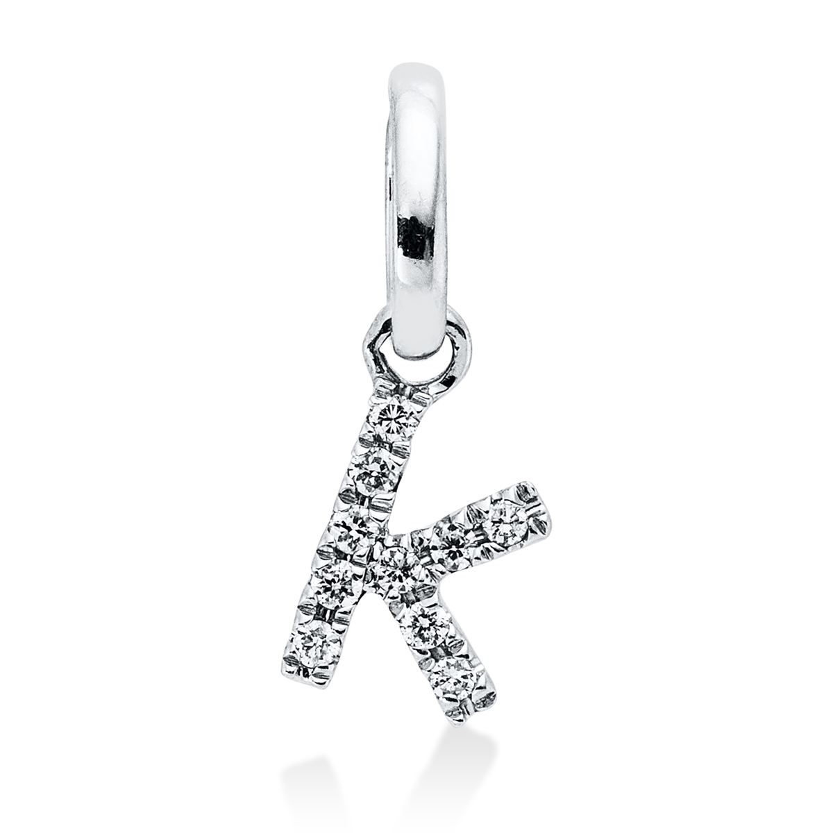 Anhänger 18 kt WG K, mit Öse