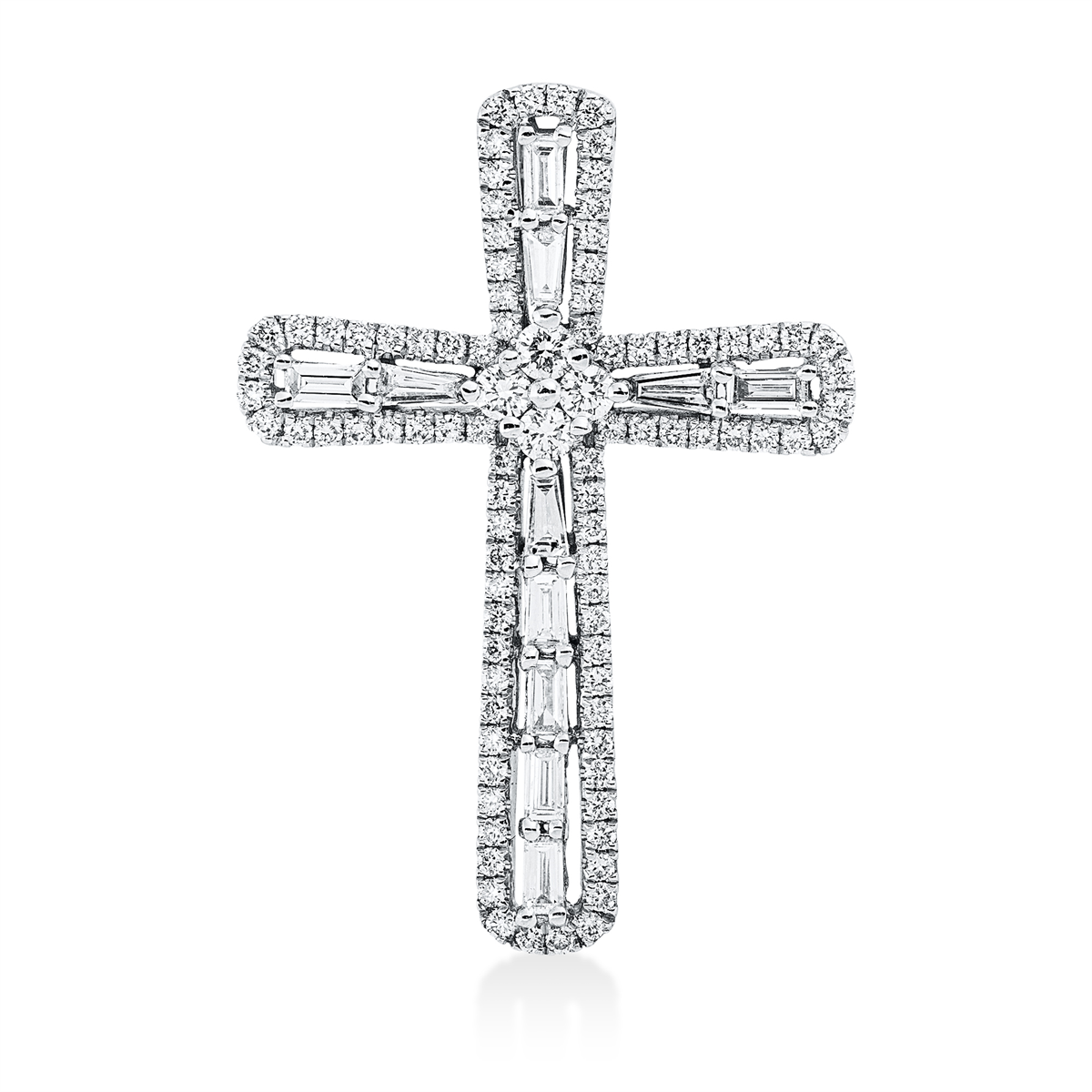 Anhänger 18 kt WG Kreuz