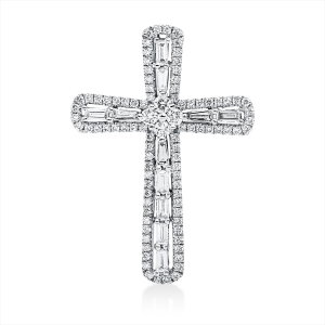 Anhänger 18 kt WG Kreuz