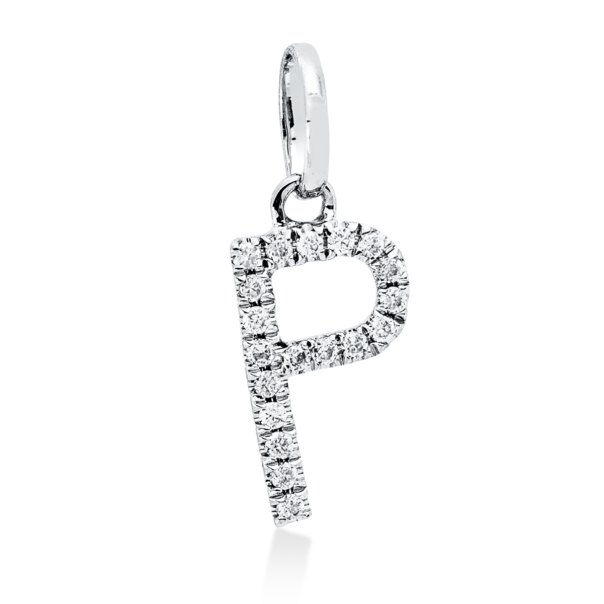 Anhänger 18 kt WG P, mit Öse