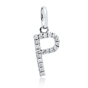 Anhänger 18 kt WG P, mit Öse