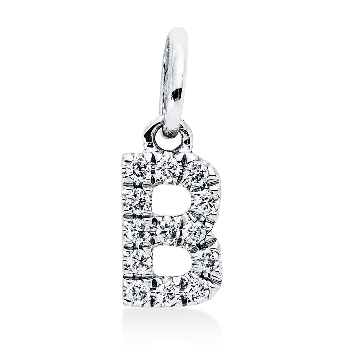 Anhänger 18 kt WG B, mit Öse