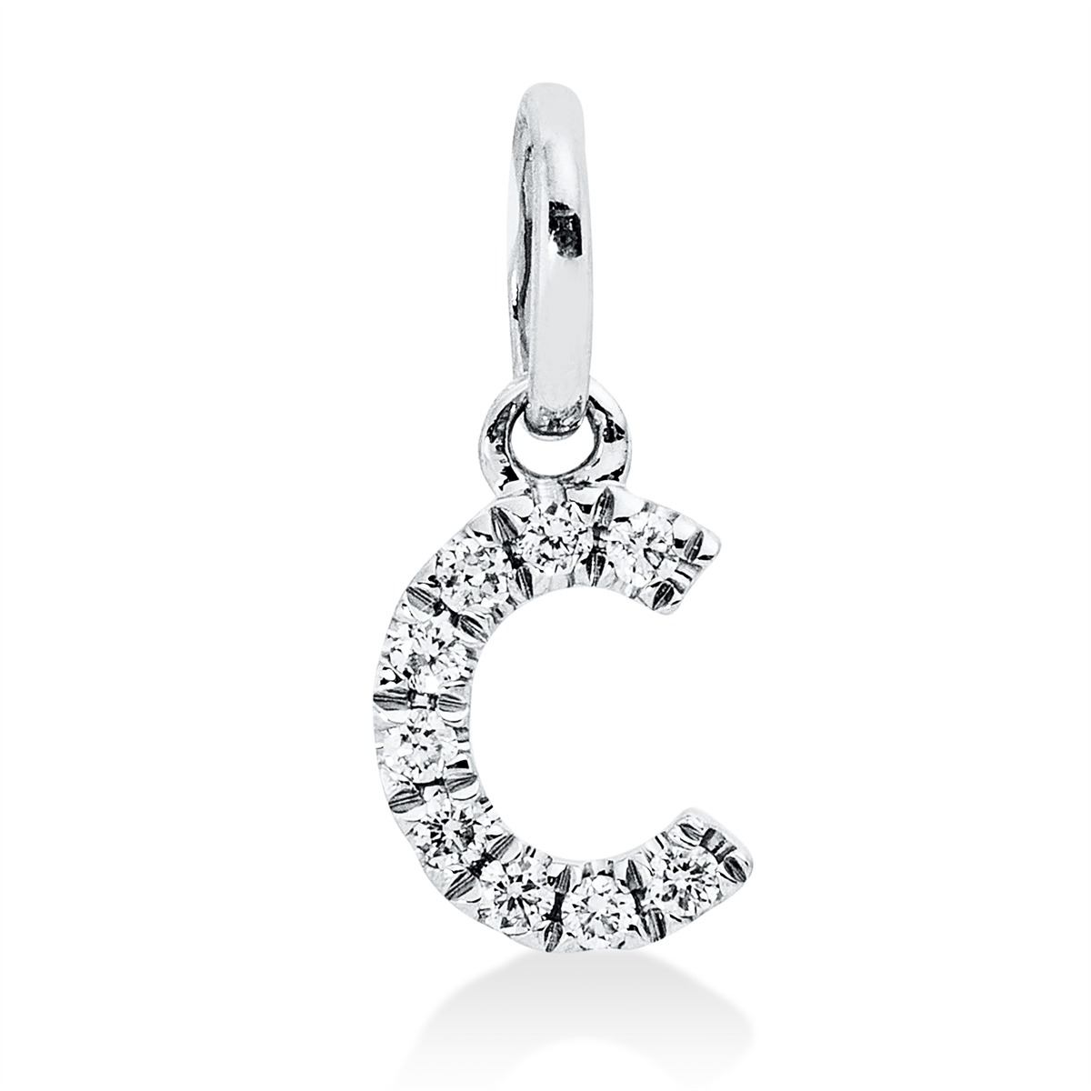 Anhänger 18 kt WG C, mit Öse