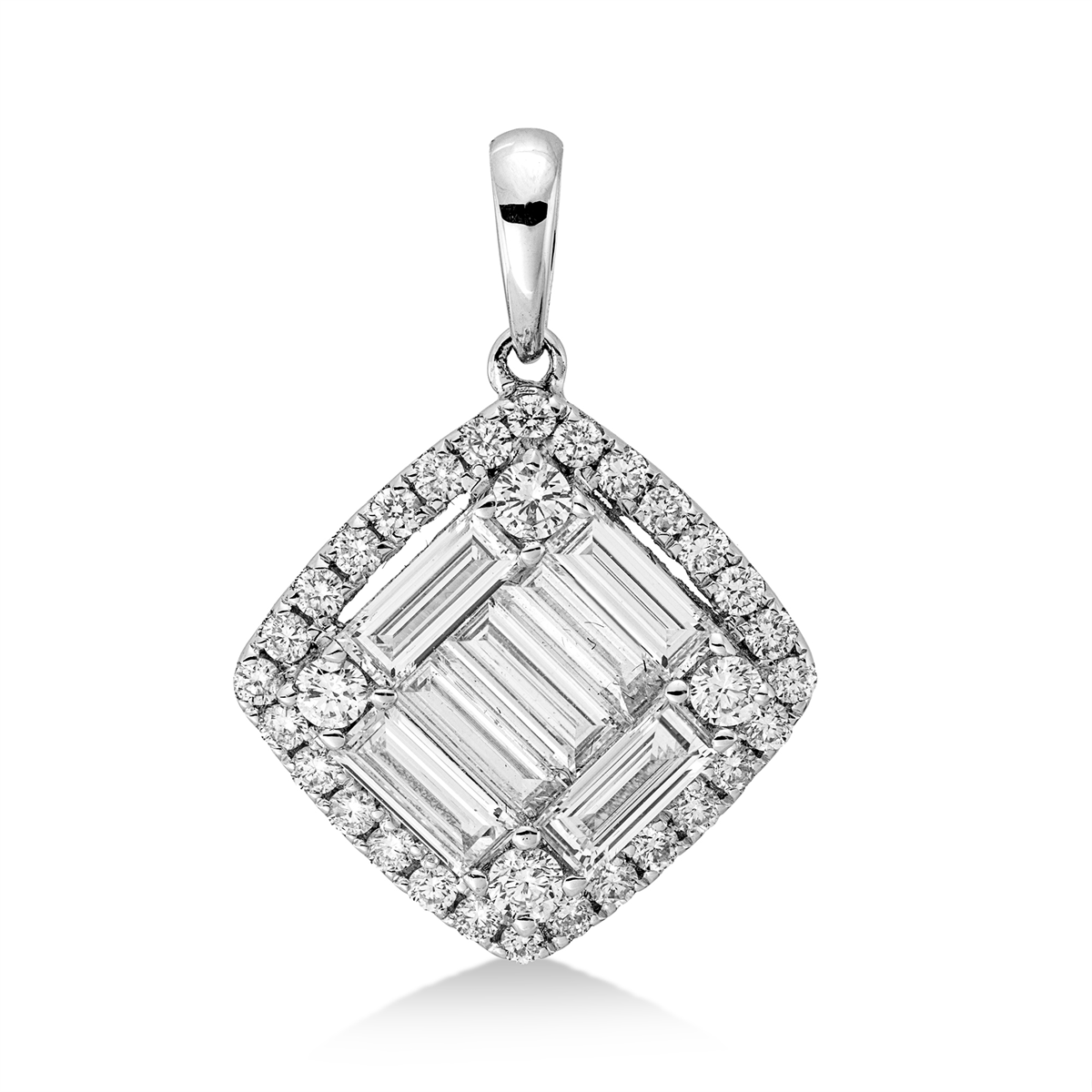 Anhänger 18 kt WG, mit Öse