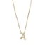 Collier  18kt Gelbgold mit ZÖ 38,1 cm , 40,6 cm A mit 0,08ct Diamanten